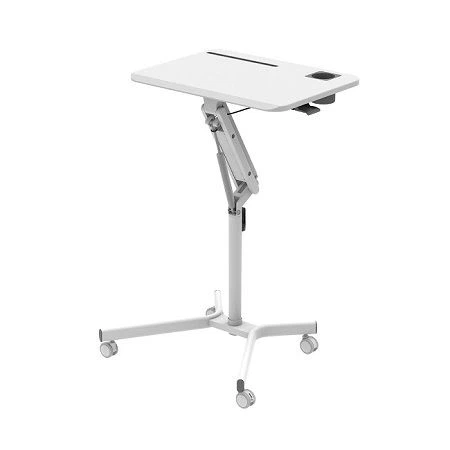 pneumatic laptop cart