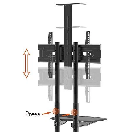 mobile tv stands for flat screens（5）