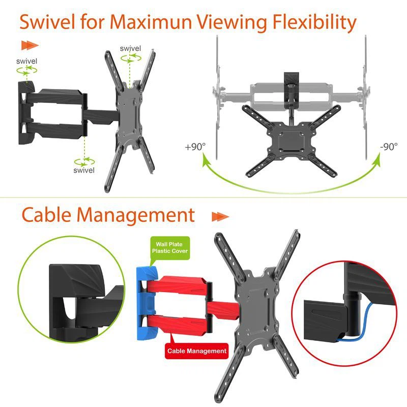 tilt LCD tv wall bracket