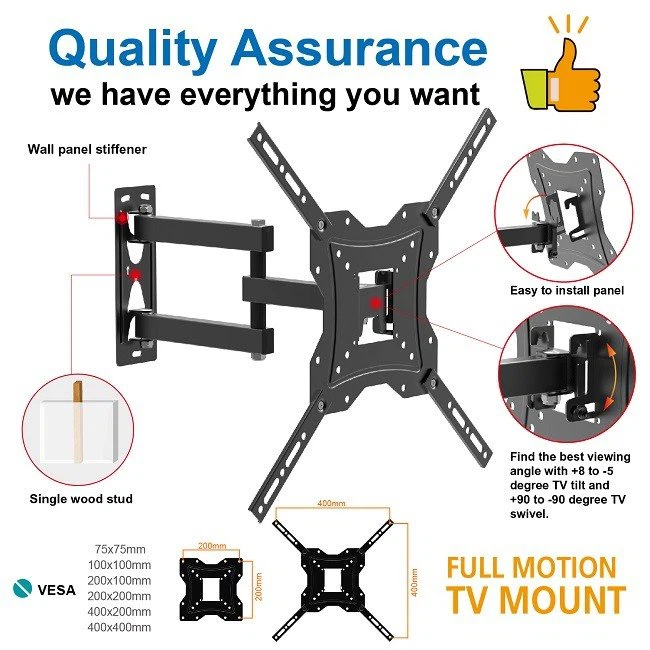 32 Tv Wall Mount Full Motion