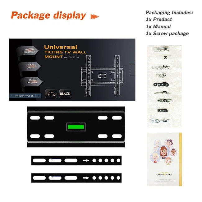 42 Inch Fixed TV Mount