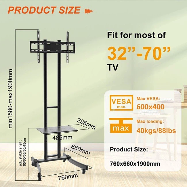 50 Inch TV Stand with Mount