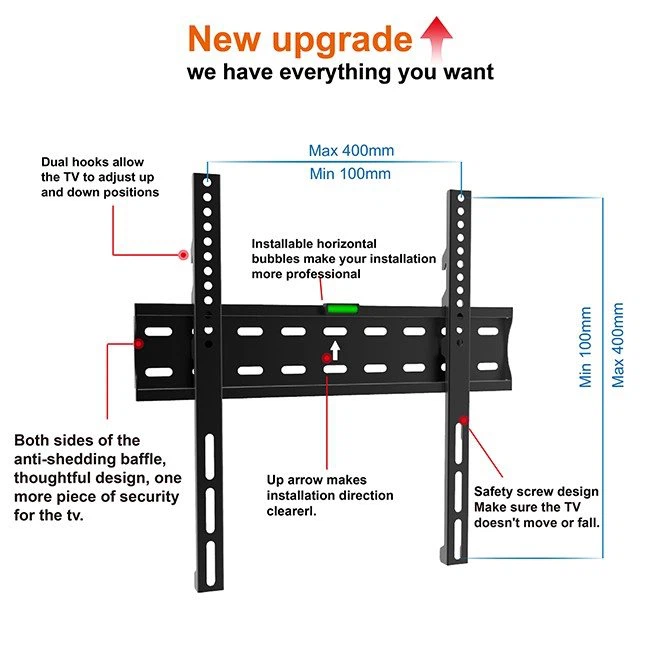 55 Inch Fixed TV Mount