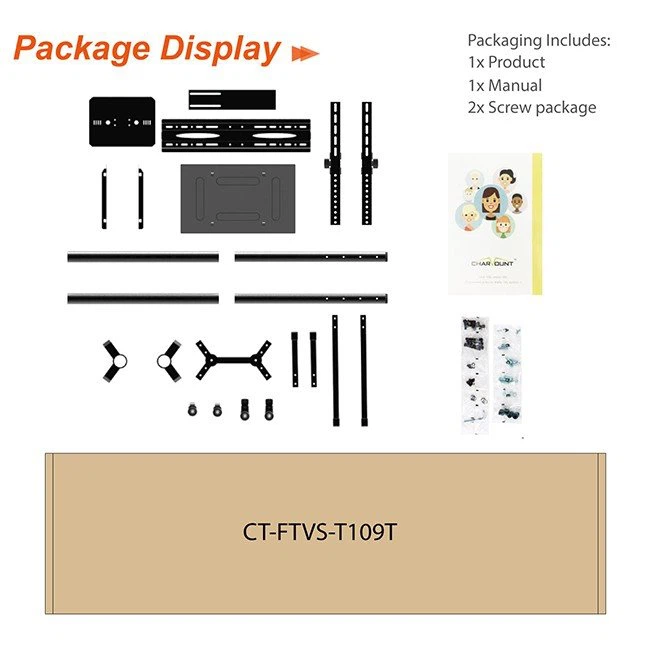 Adjustable Height TV Stand On Wheels