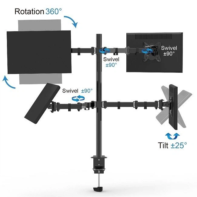 Adjustable Monitor Stand For Desk