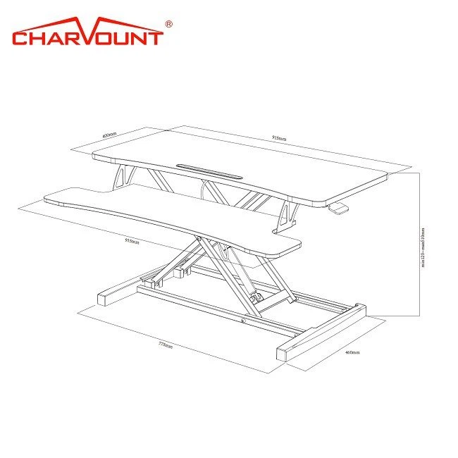 Adjustable Standing Desk Workstation