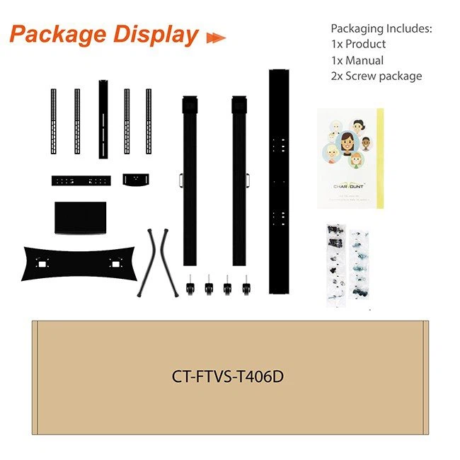 Dual TV Mount Stand