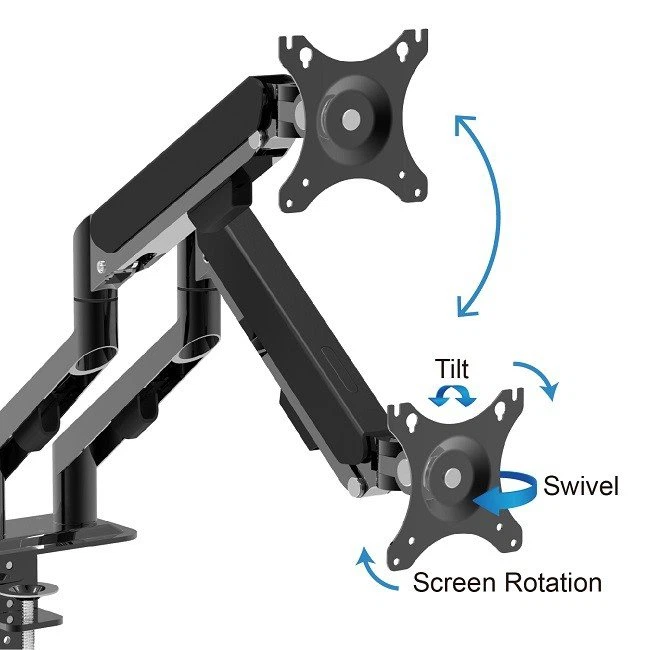 Dual Vesa Mount Monitor Arm