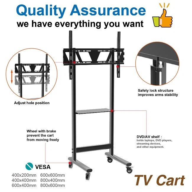 Floor Standing Tv Bracket