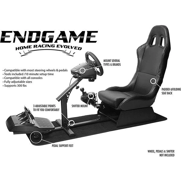 Folding Sim Racing Cockpit