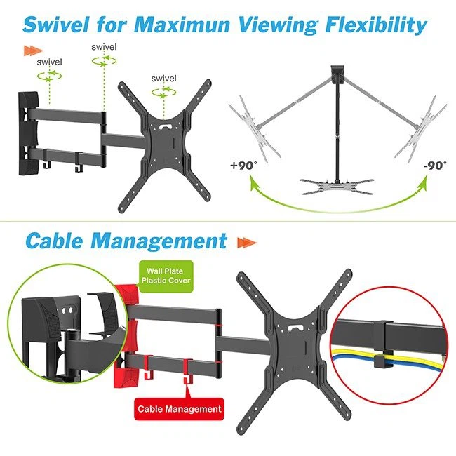 Full Motion TV Bracket 55 Inch