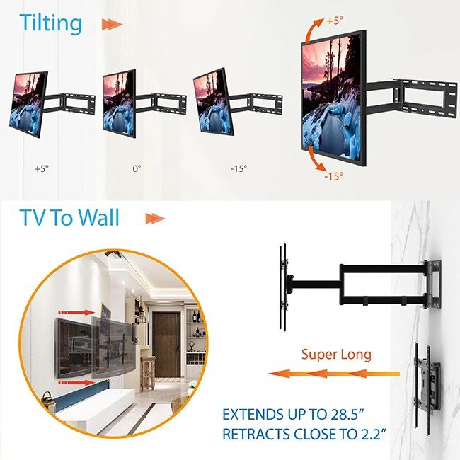 Heavy Duty Full Motion TV Wall Mount