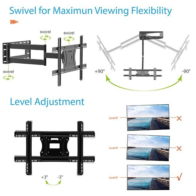 Heavy Duty Full Motion TV Wall Mount