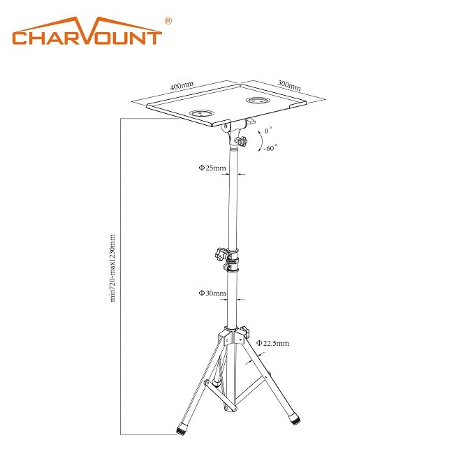 Laptop Tripod Adjustable Stand