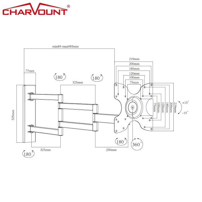 Long Tv Wall Mount