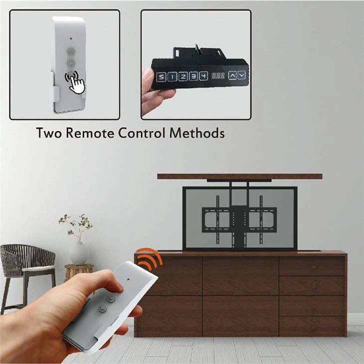 Motorized TV Lift with remote control