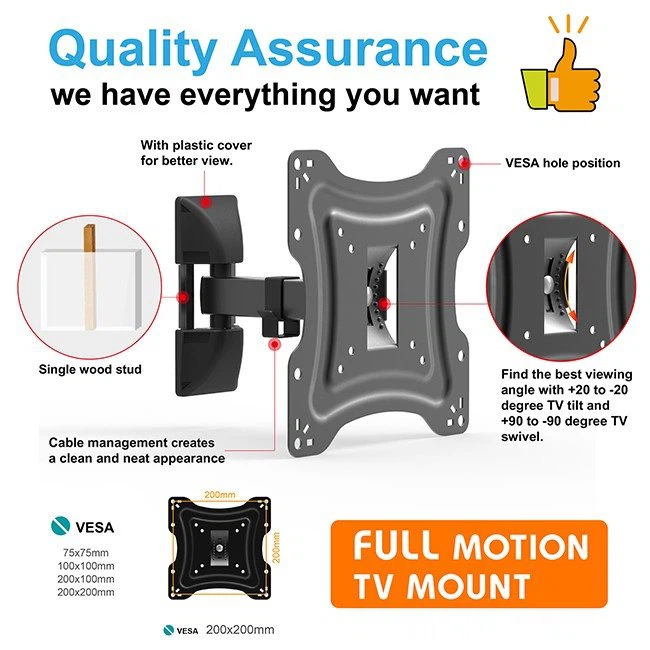 Single Arm TV Wall Mount