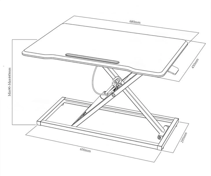 Sit-Stand Desk Riser