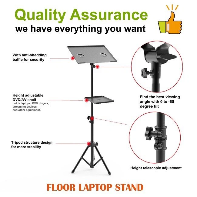 Tripod With Laptop Platform