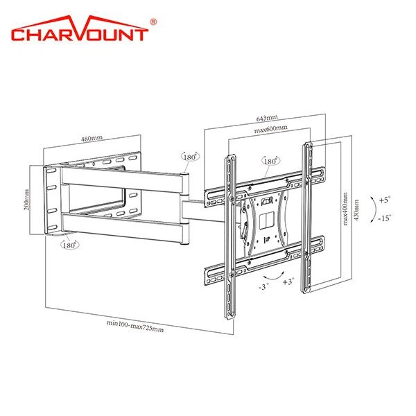 TV Rack Wall Mount