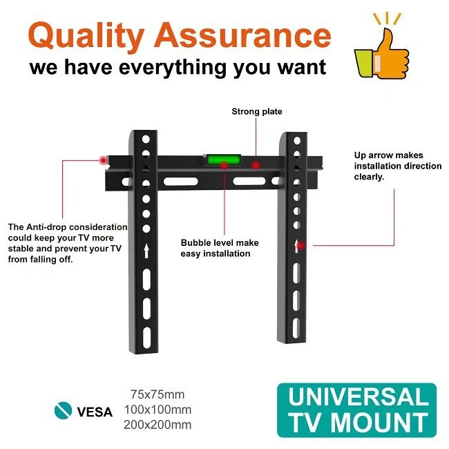 Ultra Slim Tv Bracket